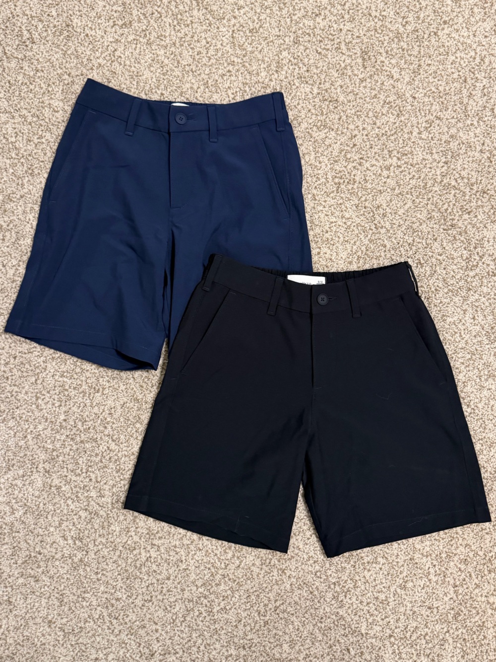 abercrombie kids Navy and Black School Shorts Set